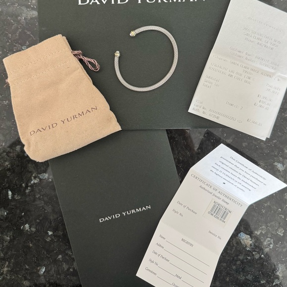 Authentic DY CLASSIC CABLE BRACELET - Picture 5 of 10